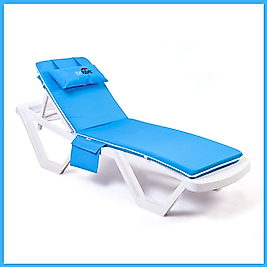 Şezlong Minderi - Açık Mavi Renk