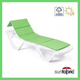 Katlanır Yüzer Şezlong Minderi - Fıstık Yeşil Renk