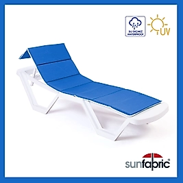 Katlanır Yüzer Şezlong Minderi - Koyu Mavi Renk