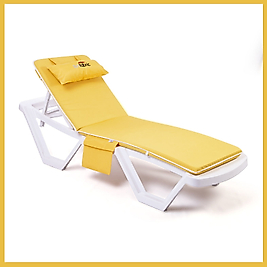 Şezlong Minderi - Sarı Renk